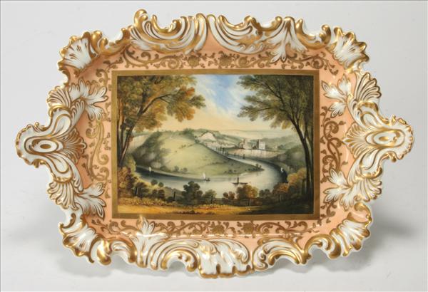 Copy of CH Worcester Roccoco Plate 3 to 400